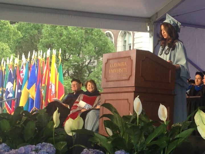 “Don’t Forget Your Chargers!” ~ My Graduation Speech at Columbia University, May&nbsp;2015